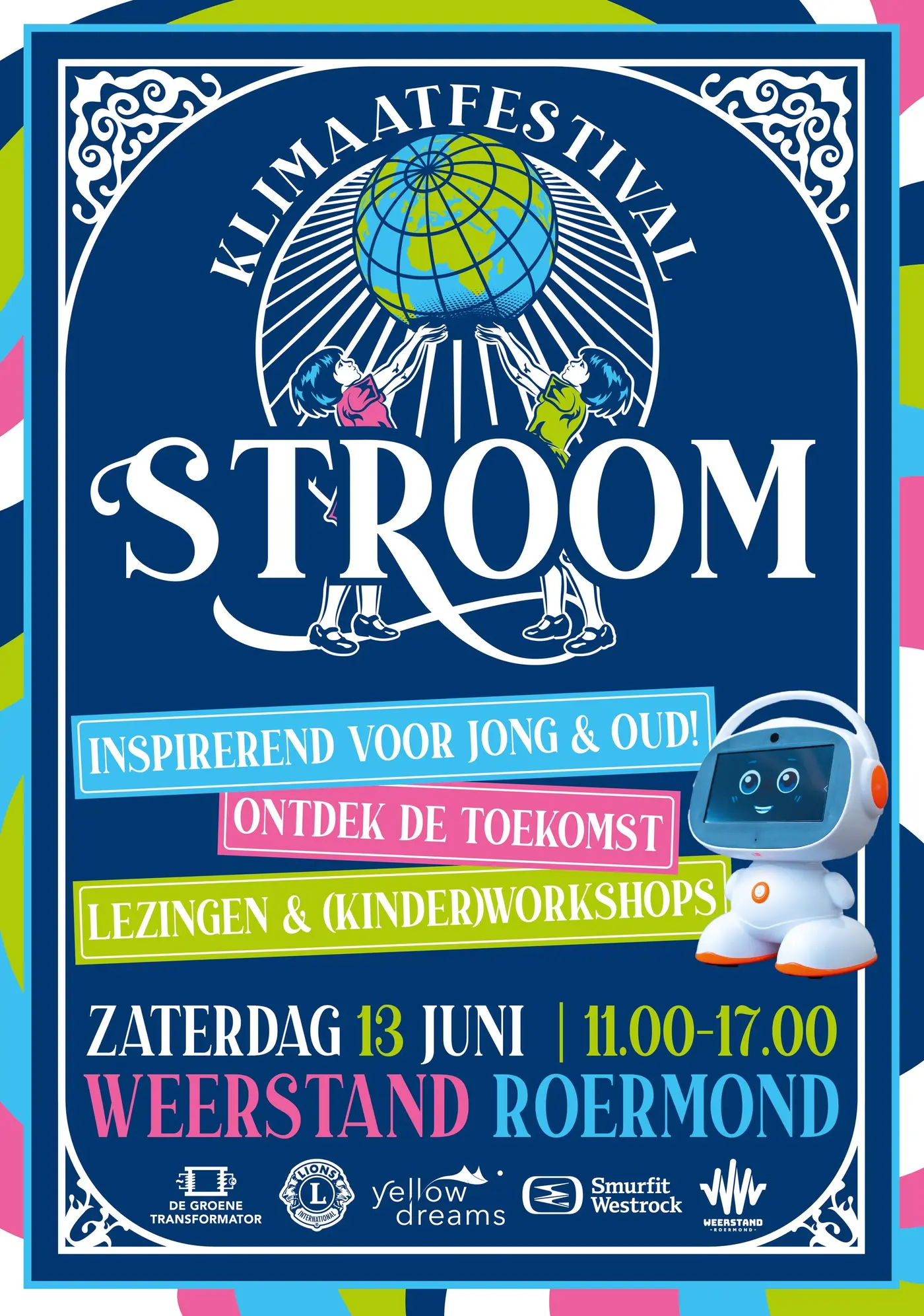 STROOM A5-poster, portrait formaat geschikt voor Instagram story